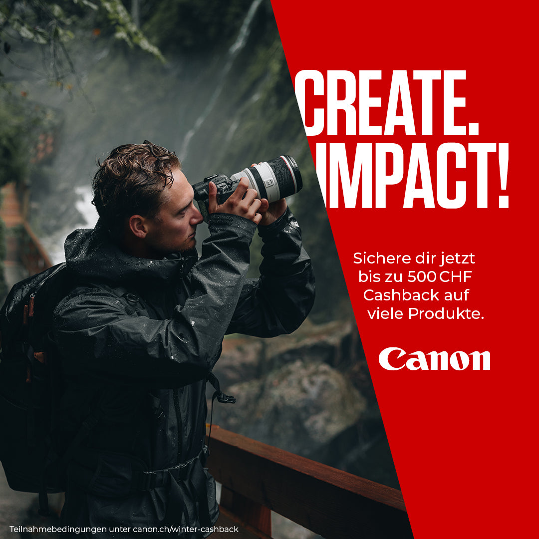 Canon RF 85/1.2 L USM-abzgl. 250.- Canon CashBack , 3 Jahre Premium CH Garantie