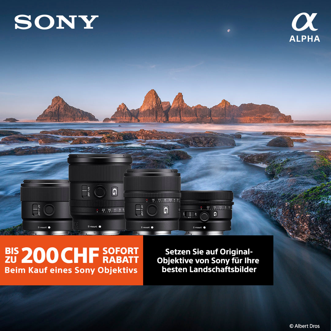 Sony FE 16-35/4  ZA OSS -   4 Jahre CH Garantie