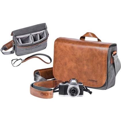 Olympus OMD Premium Leather Camera Bag